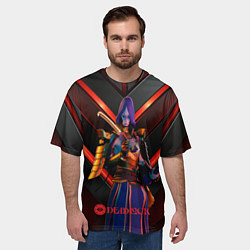 Футболка оверсайз мужская Deadlock Yamato, цвет: 3D-принт — фото 2