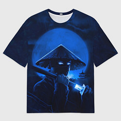 Футболка оверсайз мужская The coolness of a samurai, цвет: 3D-принт