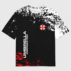 Футболка оверсайз мужская Resident evil - вирус, цвет: 3D-принт