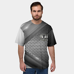 Футболка оверсайз мужская Honda metal motors, цвет: 3D-принт — фото 2
