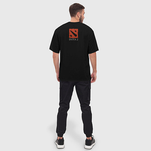 Мужская футболка оверсайз Void Dota 2 / 3D-принт – фото 4