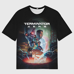 Футболка оверсайз мужская Терминатор зеро персонажи, цвет: 3D-принт