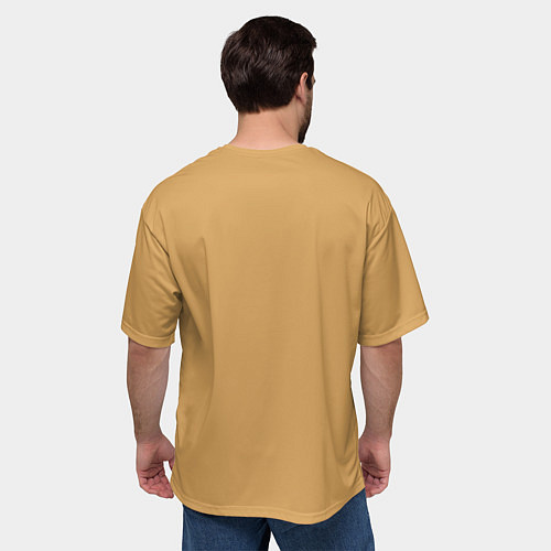 Мужская футболка оверсайз Хэллоуин ведьма im happy / 3D-принт – фото 4