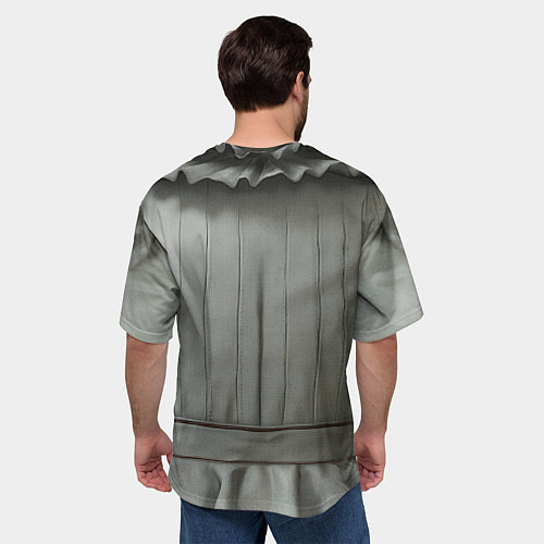 Мужская футболка оверсайз Пеннивайз оно верх / 3D-принт – фото 4