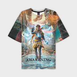 Мужская футболка оверсайз Чародейка Unknown 9 awakening