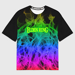 Футболка оверсайз мужская Elden ring flame, цвет: 3D-принт