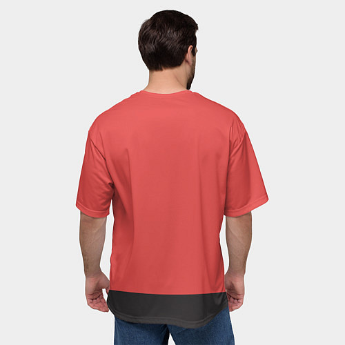 Мужская футболка оверсайз Грогу / 3D-принт – фото 4