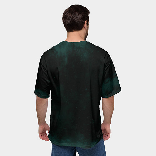 Мужская футболка оверсайз Дары смерти / 3D-принт – фото 4