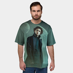 Футболка оверсайз мужская Timothee Chalamet in the desert, цвет: 3D-принт — фото 2