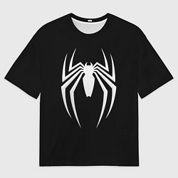 Футболка оверсайз мужская Black SpiderMan, цвет: 3D-принт