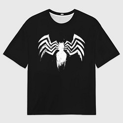 Футболка оверсайз мужская Venom - logo, цвет: 3D-принт
