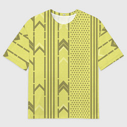 Футболка оверсайз мужская Закулисье классические обои, цвет: 3D-принт