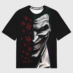 Футболка оверсайз мужская Joker in the dark, цвет: 3D-принт