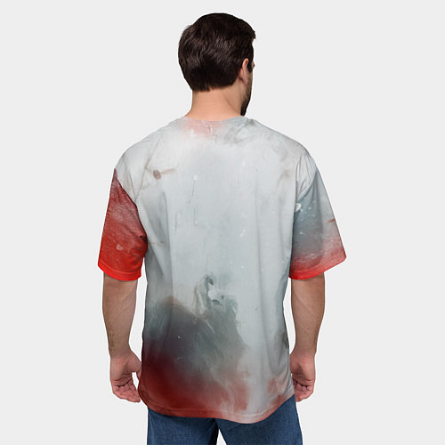 Мужская футболка оверсайз Demonic Asta / 3D-принт – фото 4