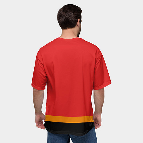 Мужская футболка оверсайз Суперсемейка костюм / 3D-принт – фото 4