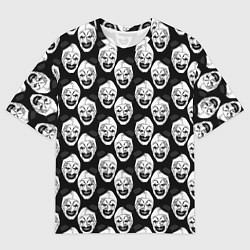 Футболка оверсайз мужская Funny terrifier clown Art, цвет: 3D-принт
