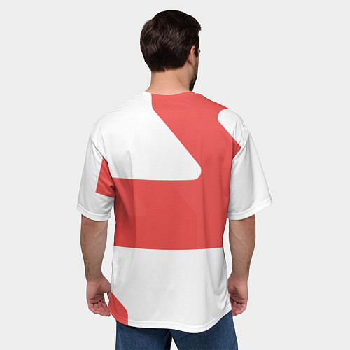 Мужская футболка оверсайз Александрина Себастиан - ZZZ / 3D-принт – фото 4