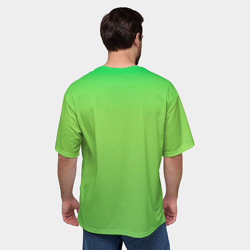 Мужская футболка оверсайз Гринч merry fucking christmas / 3D-принт – фото 4