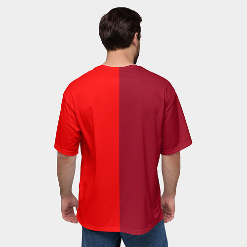 Мужская футболка оверсайз Дед Мороз - не ждите чуда / 3D-принт – фото 4