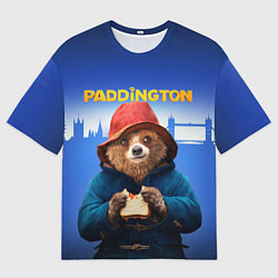 Футболка оверсайз мужская Приключения Паддингтона, цвет: 3D-принт