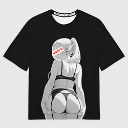 Футболка оверсайз мужская Frieren sexy - Sousou no frieren, цвет: 3D-принт