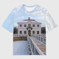 Футболка оверсайз мужская Дворец Марли в Петергофе, цвет: 3D-принт