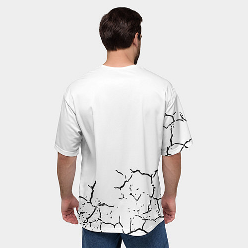 Мужская футболка оверсайз Один в поле не воин / 3D-принт – фото 4