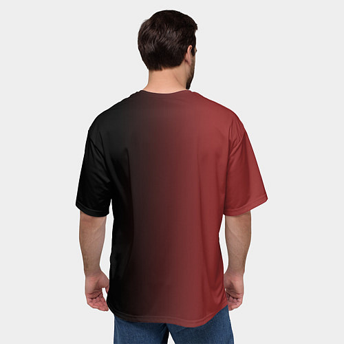 Мужская футболка оверсайз Volkswagen и череп / 3D-принт – фото 4