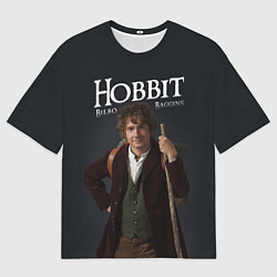 Футболка оверсайз мужская Бильбо Хоббит, цвет: 3D-принт