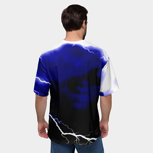 Мужская футболка оверсайз Rainbow six storm / 3D-принт – фото 4