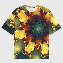 Мужская футболка оверсайз Психоделика