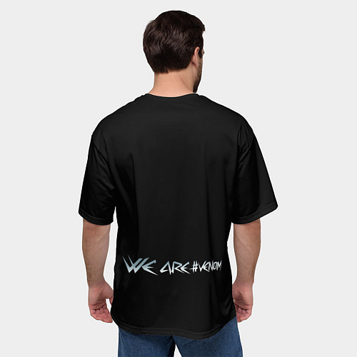 Мужская футболка оверсайз Morty and Rick - we are Venom / 3D-принт – фото 4