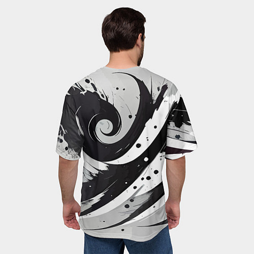 Мужская футболка оверсайз Rick-Venom and Morty - meme / 3D-принт – фото 4