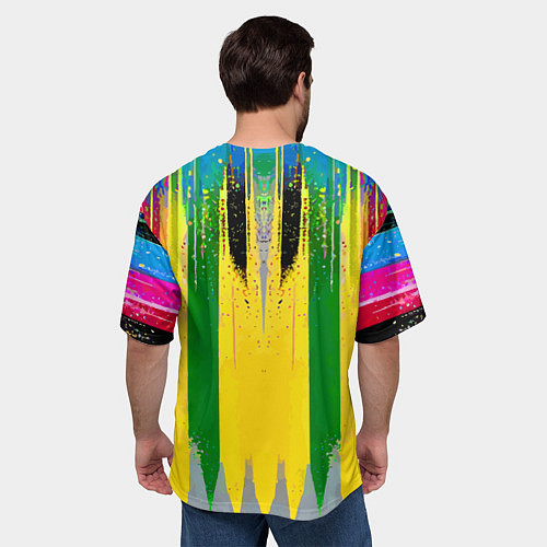 Мужская футболка оверсайз We are Venom - Morty and Rick fantasy / 3D-принт – фото 4