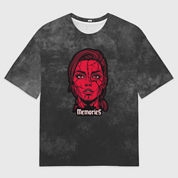 Футболка оверсайз мужская Memories - dark background, цвет: 3D-принт