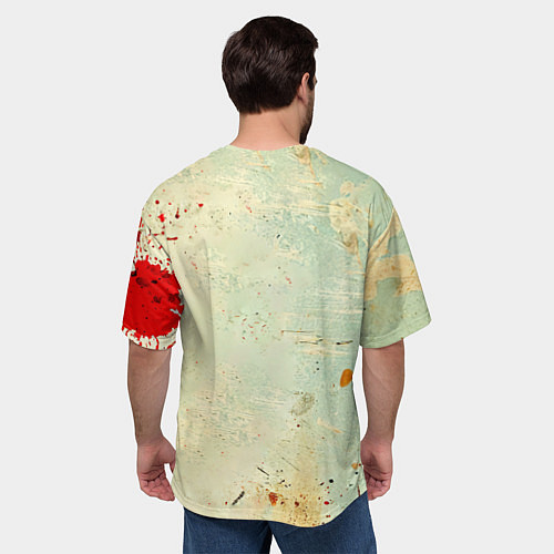 Мужская футболка оверсайз Кукушка / 3D-принт – фото 4