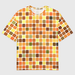 Футболка оверсайз мужская Осенняя палитра, цвет: 3D-принт