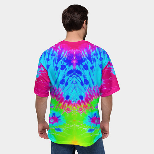 Мужская футболка оверсайз Дональд Трамп против Венома / 3D-принт – фото 4