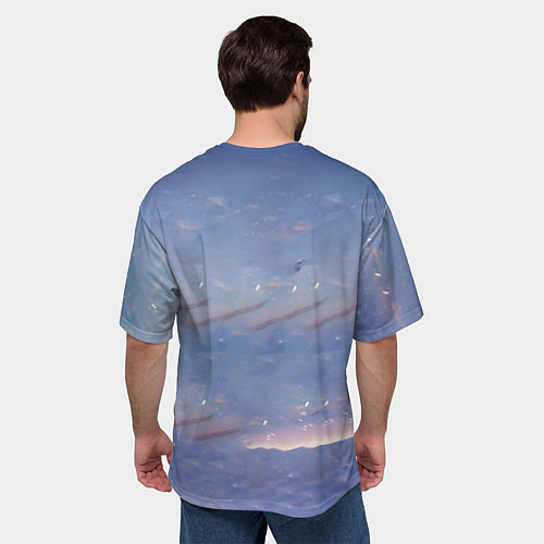 Мужская футболка оверсайз Аниме - магическая битва / 3D-принт – фото 4