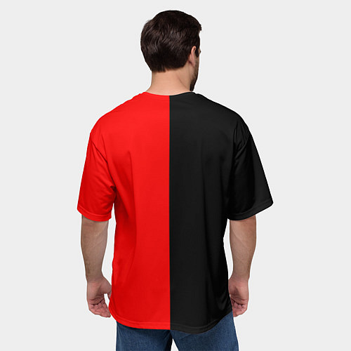 Мужская футболка оверсайз Наемник дэдпул / 3D-принт – фото 4