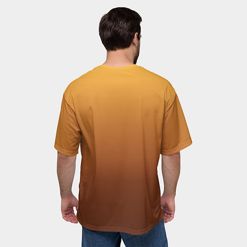 Мужская футболка оверсайз Scorpion - Mortal Kombat / 3D-принт – фото 4