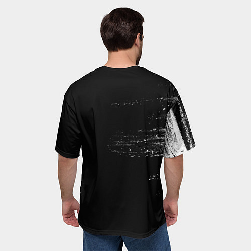Мужская футболка оверсайз Слипкнот кори / 3D-принт – фото 4