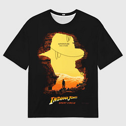 Футболка оверсайз мужская Indiana Jones and the Great Circle, цвет: 3D-принт