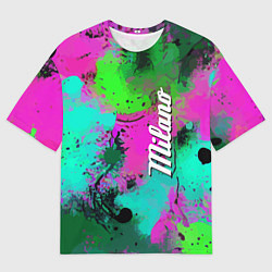 Футболка оверсайз мужская Color impression - abstraction, цвет: 3D-принт