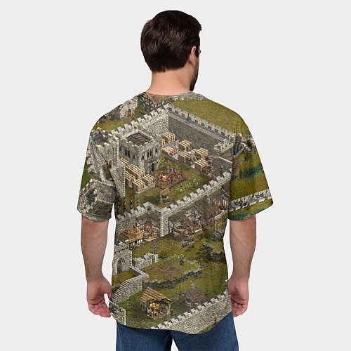 Мужская футболка оверсайз Stronghold Crusader Definitive Edition / 3D-принт – фото 4