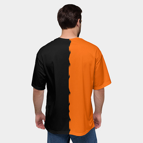 Мужская футболка оверсайз Bleach Ичиго Куросаки / 3D-принт – фото 4