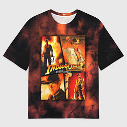 Футболка оверсайз мужская Indiana Jones and the Great Circle, цвет: 3D-принт