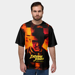 Футболка оверсайз мужская Indiana Jones and the Great Circle, цвет: 3D-принт — фото 2