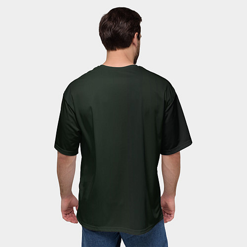 Мужская футболка оверсайз Все дуреют с этой охраны / 3D-принт – фото 4