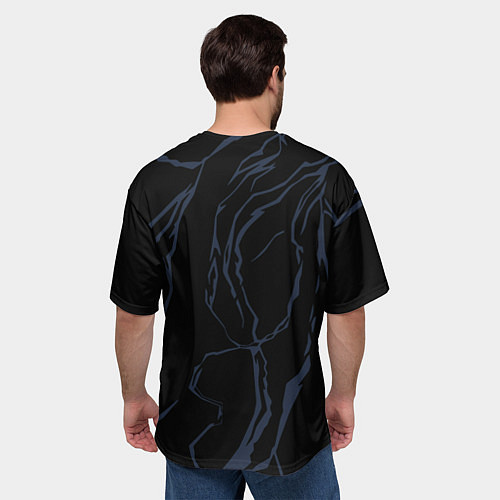 Мужская футболка оверсайз Гию Томиока и Танджиро Камадо / 3D-принт – фото 4